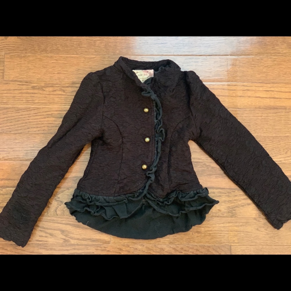 Joyfolie black military jacket